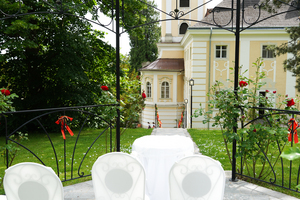 Hochzeitspavillon im Schlossgarten