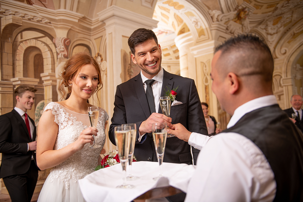 Hochzeit im Schloss Rosenau